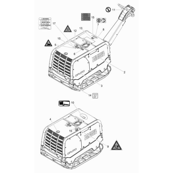 Decals for Wacker DPU90