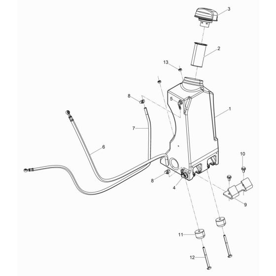 Fuel Tank for Wacker DPU90