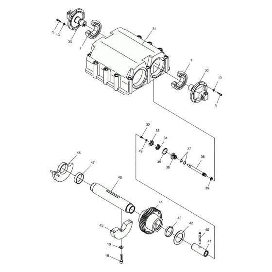 Exciter Assembly for DPU9070