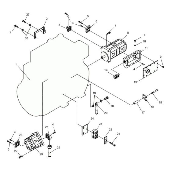 Engine Assembly for Wacker DPU9070