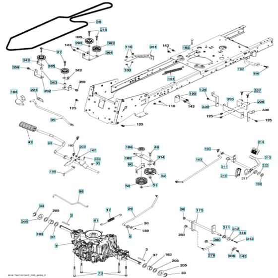 Drive Assembly for CTH 194