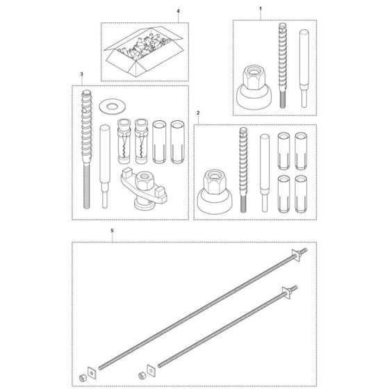 Husqvarna DS 150 Accessories