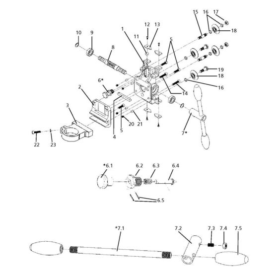 Carriage Assembly for DS 160