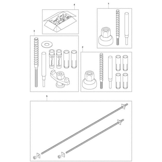 Husqvarna DS 450 Accessories
