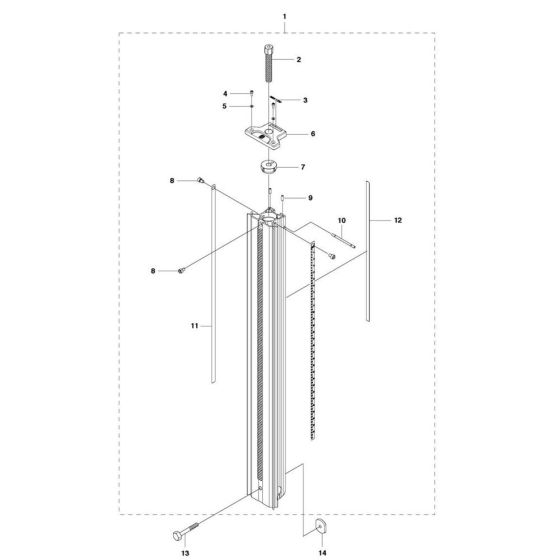 Column Assembly for DS 450