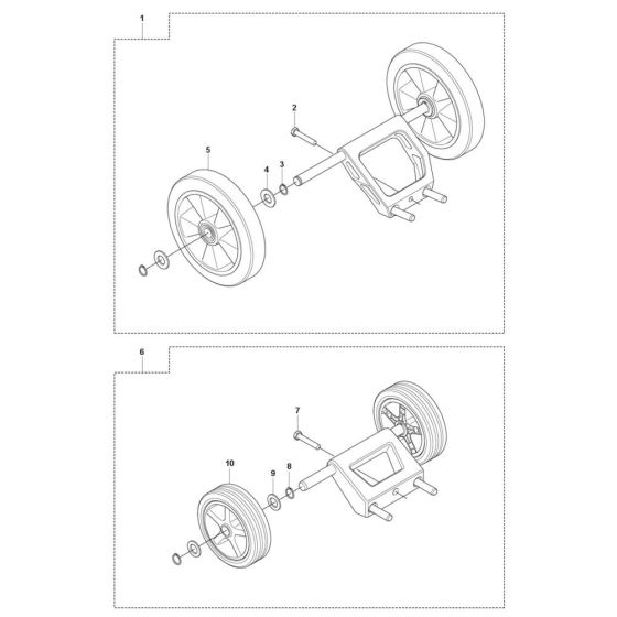Wheel Assembly for DS 500