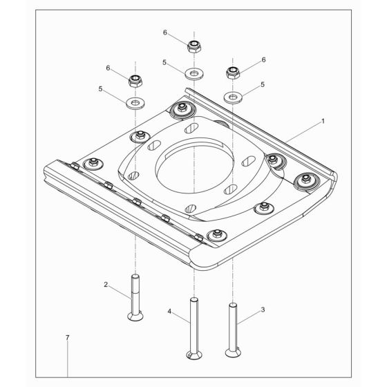 Ramming Shoe for Wacker DS70Y