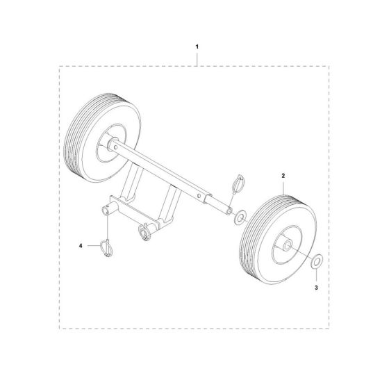 Wheel Assembly for DS 900