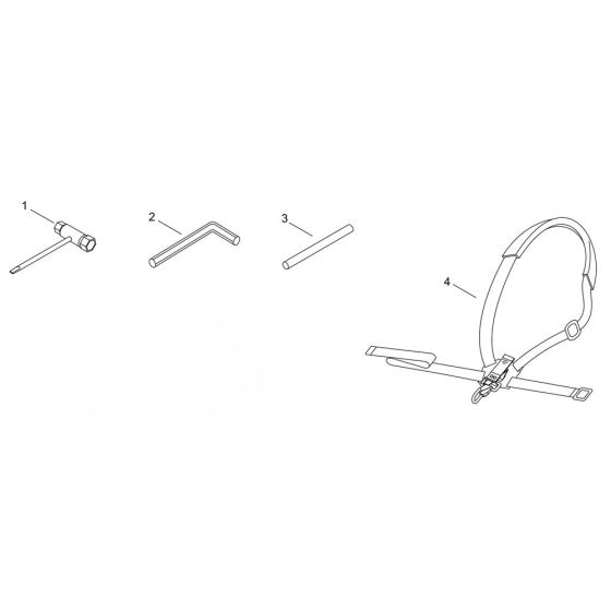ECHO DSRM-2600/L Accessories