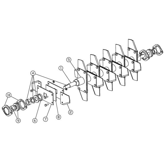 Delta Blade Reel Assembly