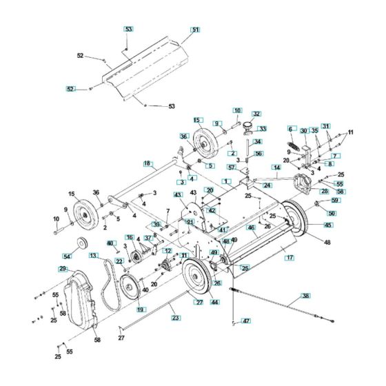 Husqvarna DT22B5DSA Parts