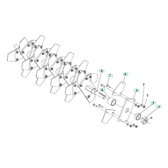 Delta Blade Reel Assembly