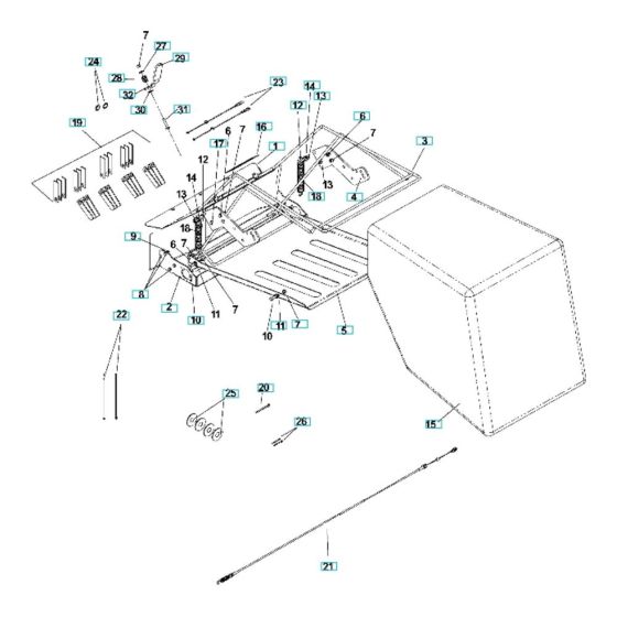 Bagger Assembly for Husqvarna