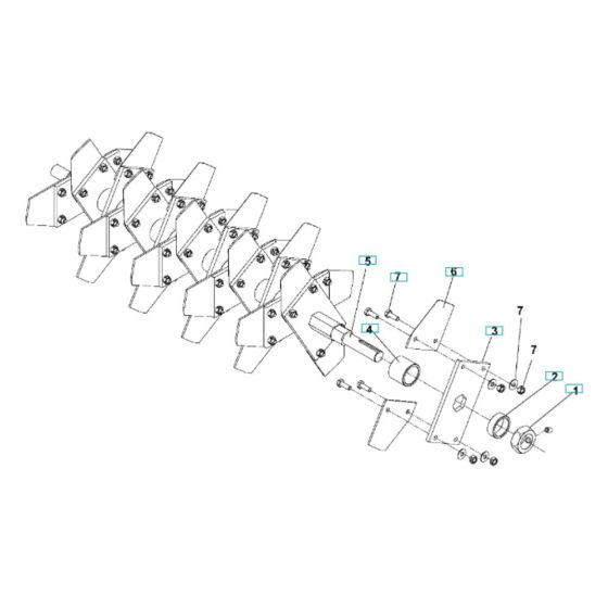 Husqvarna DT22BNR Decals