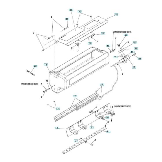 Seeder Assembly for Husqvarna