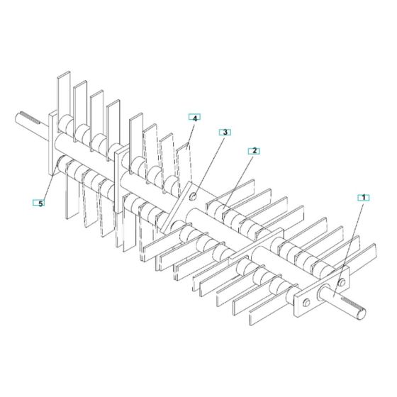Flail Blade Reel Assembly