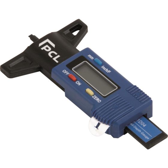 PCL Digital Tyre Tread Depth Gauge 0-25mm / 0-1" - DTDG1D04