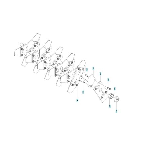 Delta Blade Reel Assembly