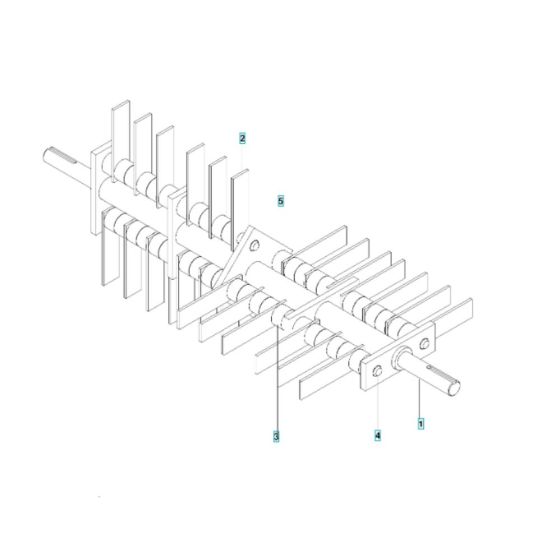 Flail Blade Reel Assembly