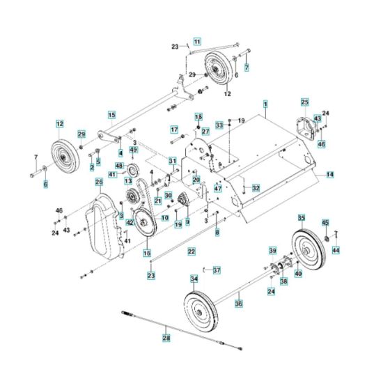 Frame Assembly for DTF226
