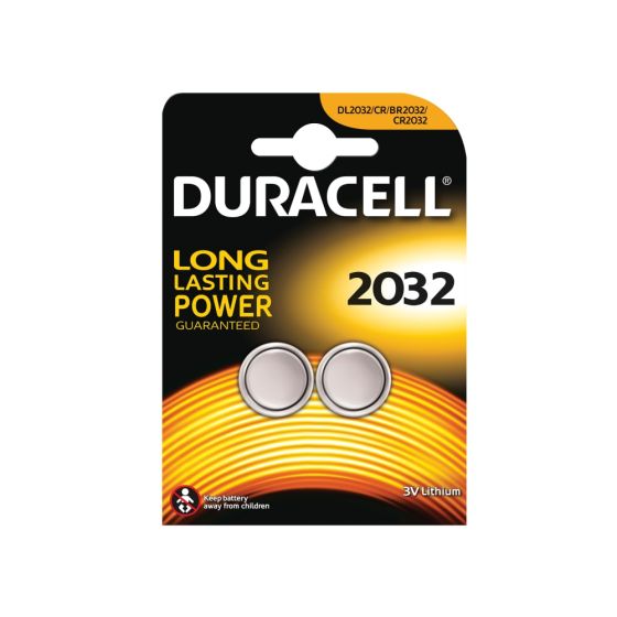CR2032 Coin Lithium Battery (Pack 2)