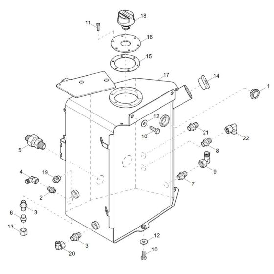 Hydraulic Tank Assembly