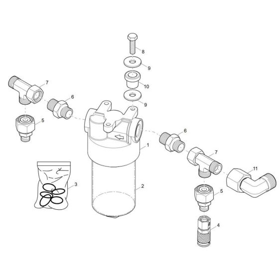 Hydraulic Filter Assembly