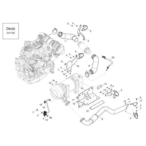 Exhaust Assembly for DV60-2