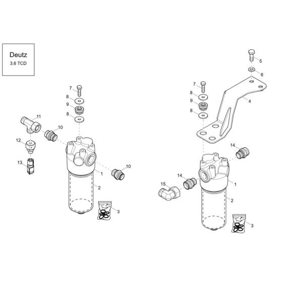 Hydraulic Oil Filter Assembly