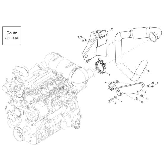 Exhaust Assembly for DV60-2