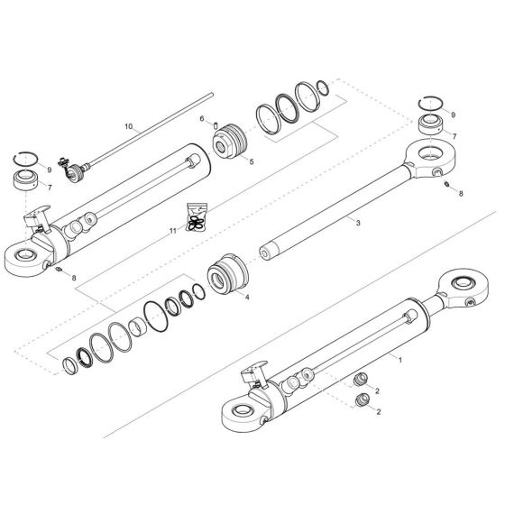 Steering Cylinder Assembly