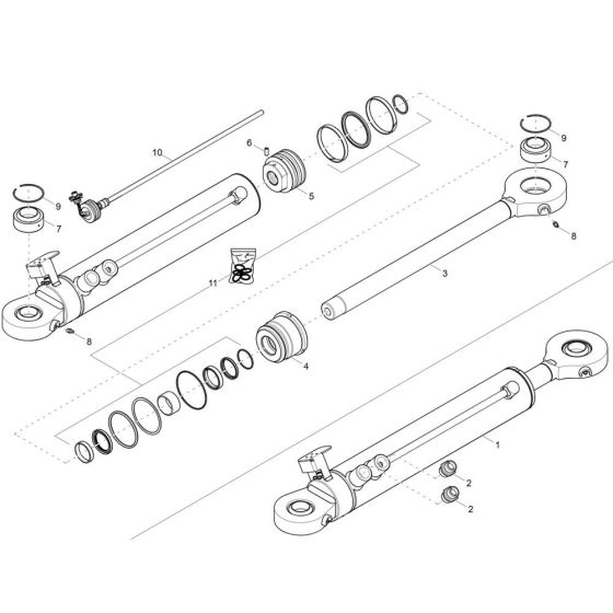 Steering Cylinder Assembly