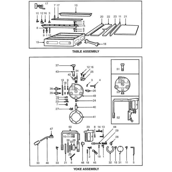 DeWalt DW125 Main Assembly