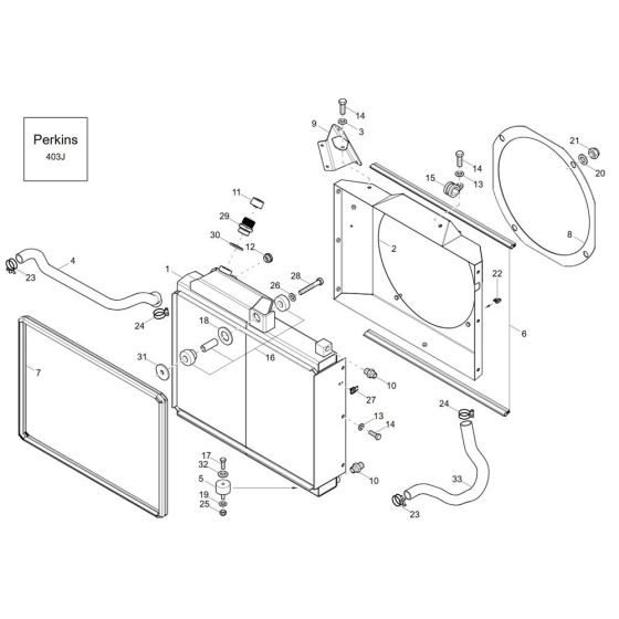 Combi-Cooler Assembly