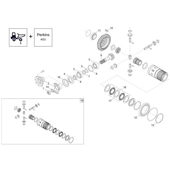 Differential Axle Assembly