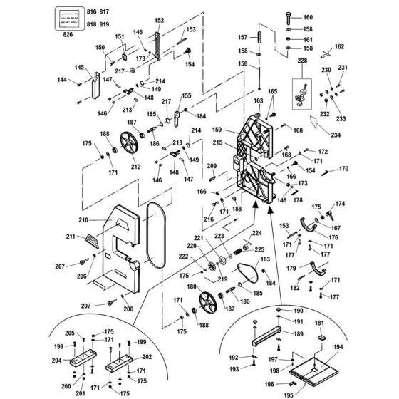 Guide Assembly for DW3501