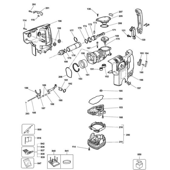 Piston Assembly for DeWalt DW543