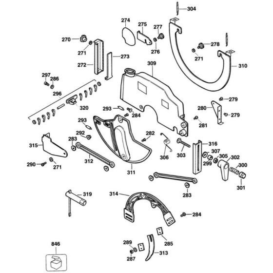 Switch Assembly for DeWalt DW720