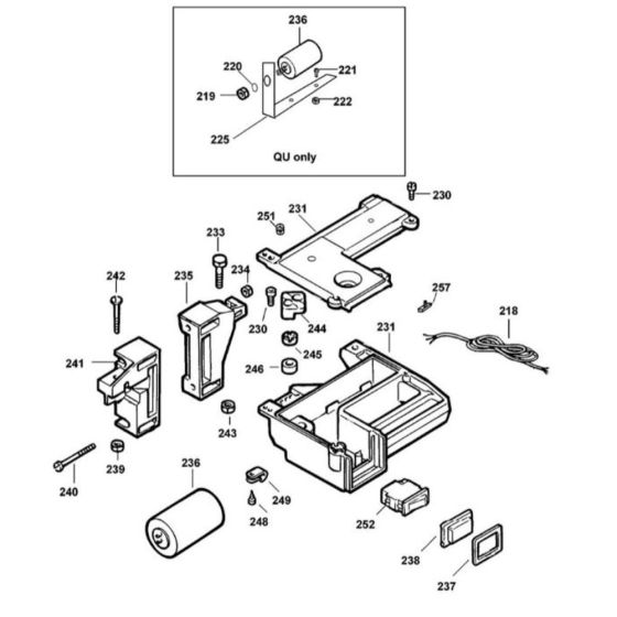 Handle Assembly for DeWalt DW720K