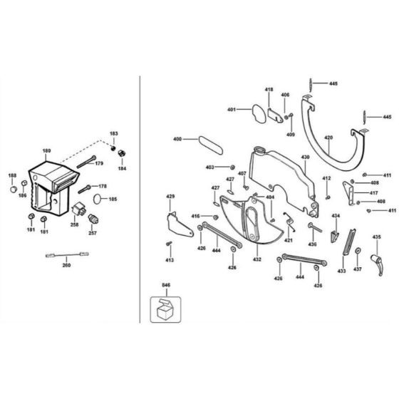 Guard Assembly for DeWalt DW728KN