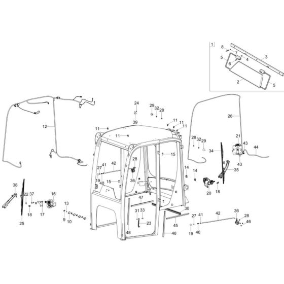 Cabin Assembly for DW90-2