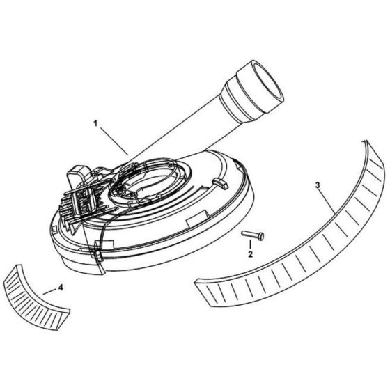 DeWalt DWE46150 Main Assembly