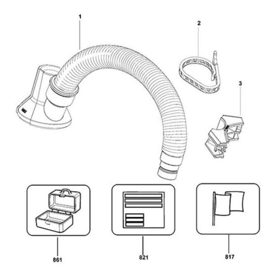 DeWalt DWH052 Main Assembly