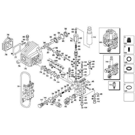 Guide Assembly for DeWalt DXPW003E