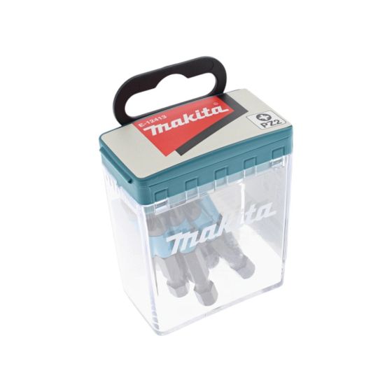 Impact Black Set PZ2 / 50mm / 10 Pack for Makita - OEM No. E-12413