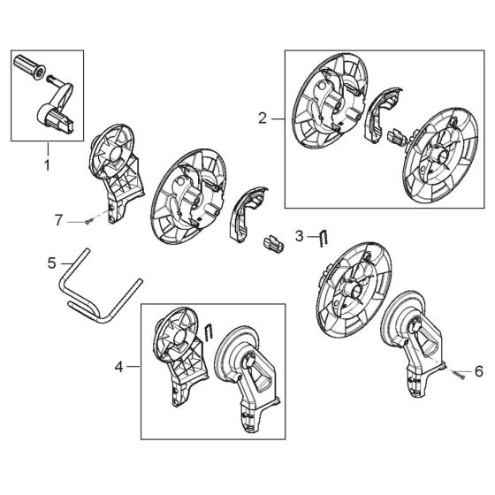 Hose Reel Assembly for Nilfisk