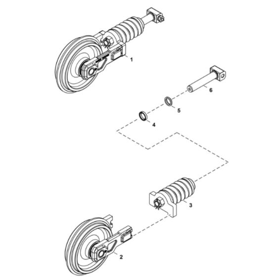 Track Tensioner for BobCat E17Z