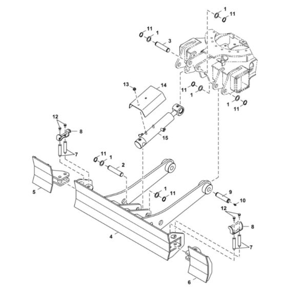 Blade Assembly for BobCat E20