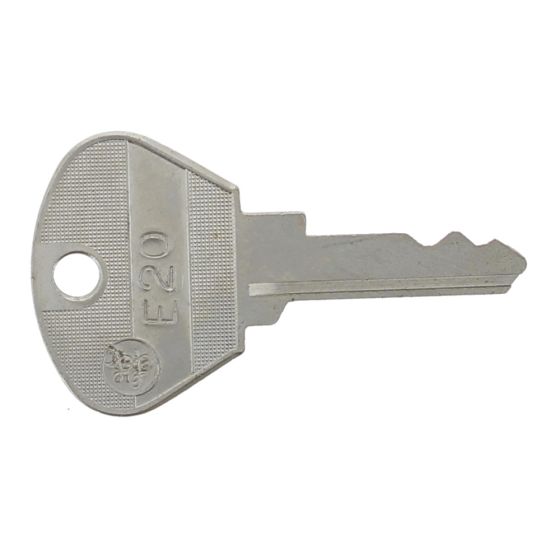 Plant Key E20 for FIAT Machinery - Replacement Spare Key