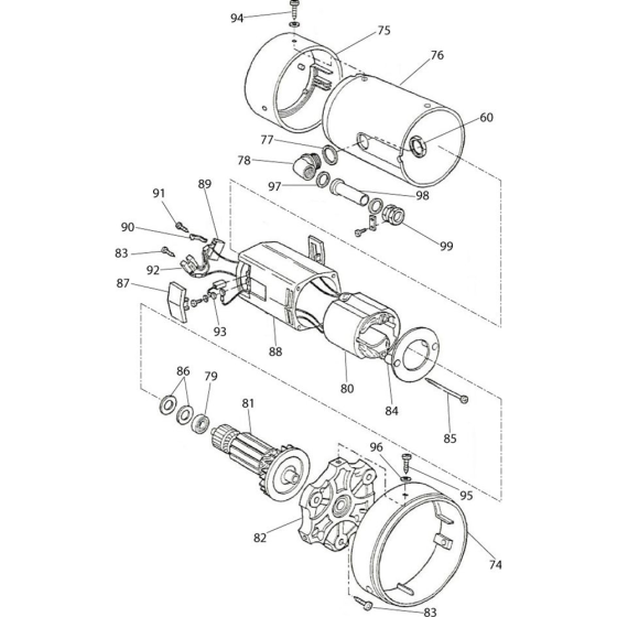 Electric Main Assembly-3 for Belle Easy Screed 200 Screed